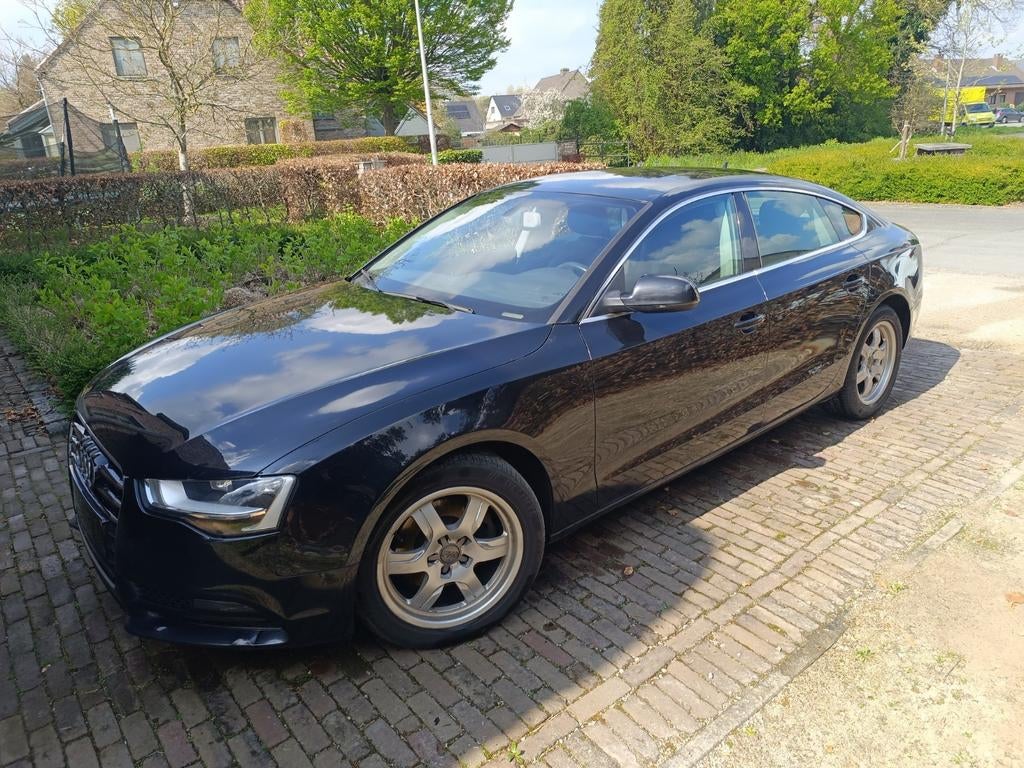 Audi A5 bj 2014 2.0TDi, Auto's, 4 cilinders, 110 g/km, Zwart, Leder