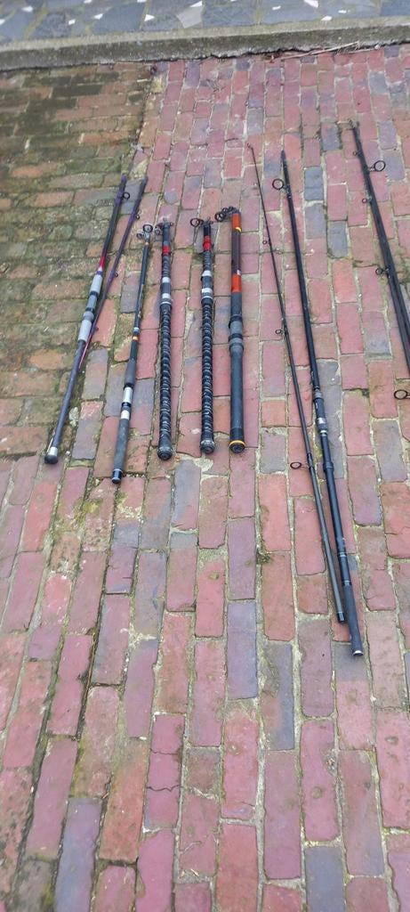 cannes à lancer, Enlèvement