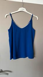 Blauw zomertopje, Kleding | Dames, Topjes, Ophalen, Blauw, Zo goed als nieuw, Maat 36 (S)
