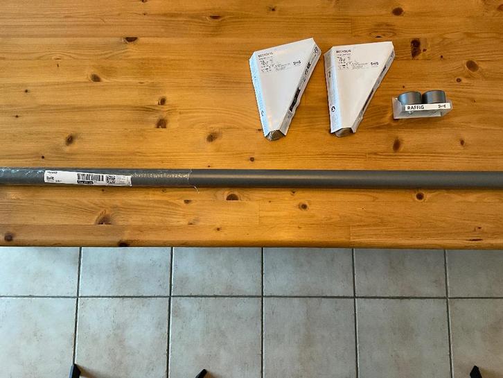 Barre suspension tentures IKEA 210 - 385 cm ### 8,00€ ###, Maison & Meubles, Ameublement | Rideaux & Stores à lamelles, Comme neuf