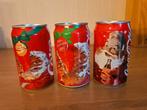 Lege blikjes Coca-Cola Kerstmannen. 3 stuks., Ophalen