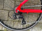 Koersefiets rood, Moins de 10 vitesses, Aluminium, Enlèvement, Utilisé