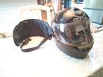 Casque de moto noir marque Shark, Motos, Enlèvement, Comme neuf