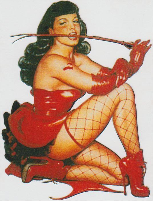 Pin Up Girl sticker #18, Verzamelen, Stickers, Nieuw, Verzenden