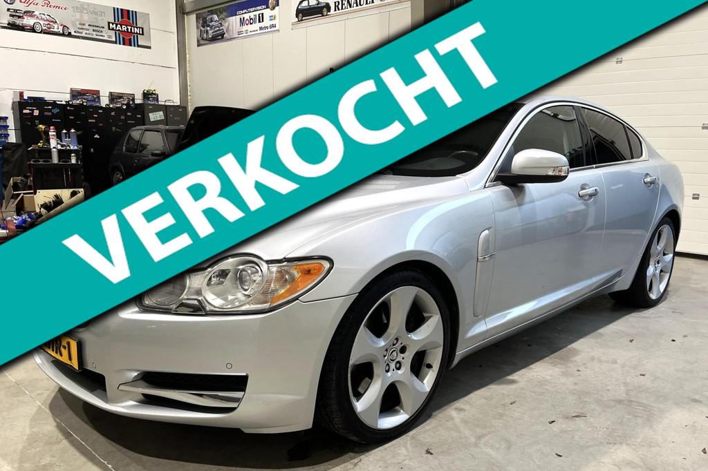 Jaguar XF 4.2 SV8 Supercharged, stoelverw/vent,20inch, cruis, Auto's, Jaguar, Particulier, Te koop, XF, ABS, Achteruitrijcamera