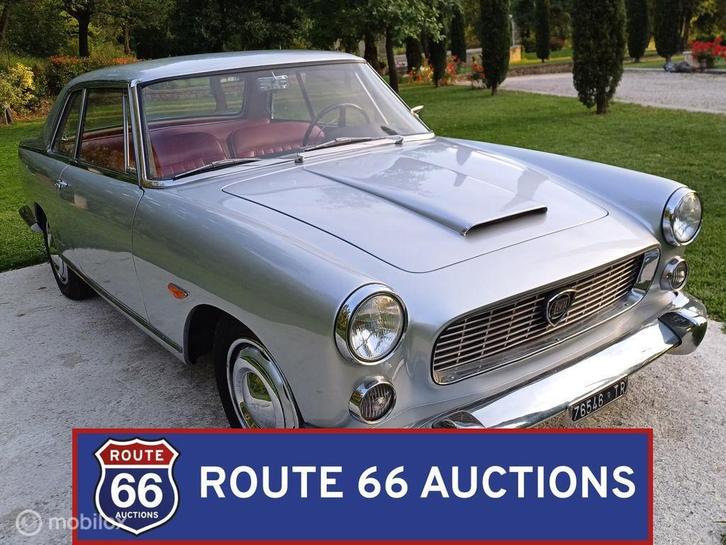 Lancia Flaminia Coupe | 1960 | Route 66 Auctions, Auto's, Oldtimers, Bedrijf, Te koop, Lancia, Benzine, Overige carrosserie, Handgeschakeld