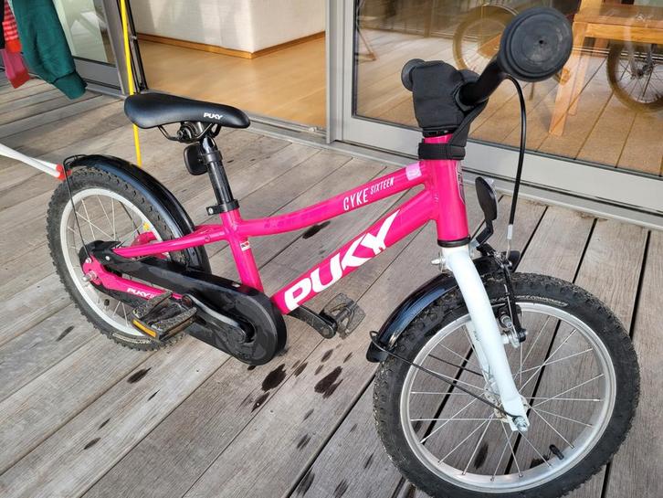 Vélo Puky Skyride 16 pouces Berry avec drapeau, Vélos & Vélomoteurs, Vélos | Vélos pour enfant, Utilisé, 16 à 20 pouces, Enlèvement