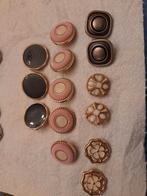 14 boutons métalliques fantaisie, Enlèvement ou Envoi