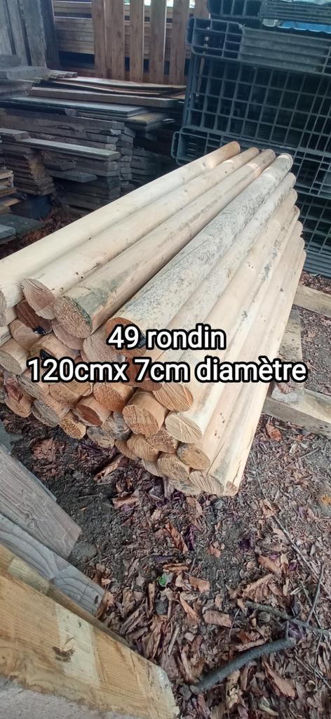 Poteau en chêne, Enlèvement