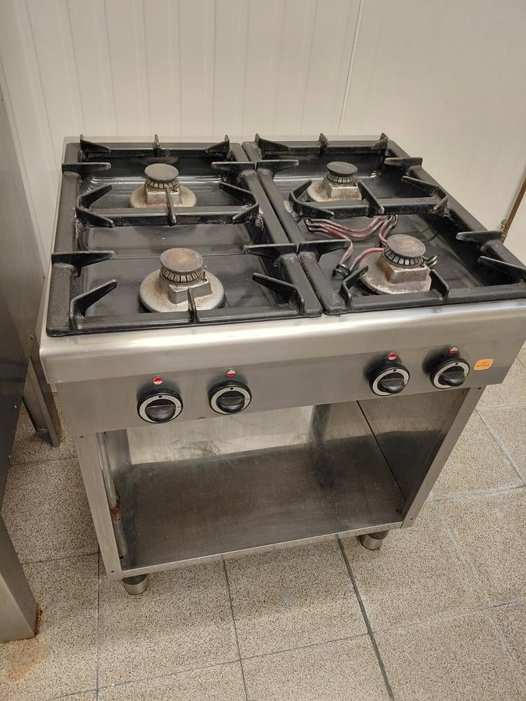 Gas fornuis, Enlèvement, Gaz