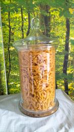 Zeer grote glazen container en deksel, Ophalen of Verzenden