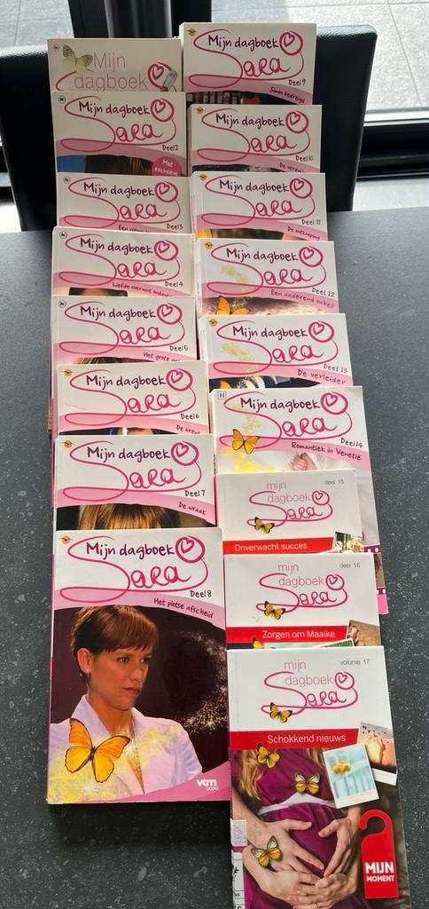 Mijn dagboek Sara van 1/17 + 6 Specials, Boeken, Romans, Zo goed als nieuw, Ophalen