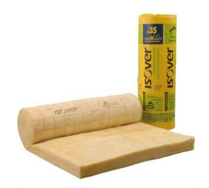 Isover Isoconfort 35 - épaisseur 22cm, Bricolage & Construction, Isolation & Étanchéité, Neuf, Isolation de toiture, Laine de verre