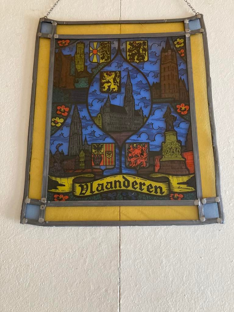 Vitrail Flandre, Antiquités & Art, Enlèvement