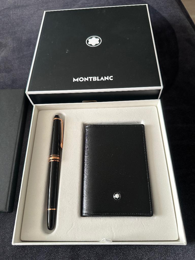 Montblanc rollerbal rose gold, Diversen, Schrijfwaren, Zo goed als nieuw, Ophalen