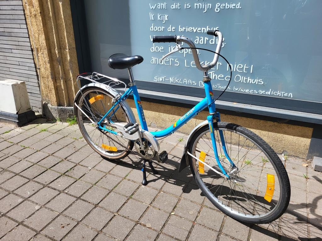 Vintage fietsje, Enlèvement