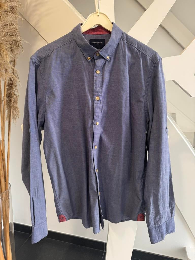 Herenhemd Jeans Springfield, Kleding | Heren, Overhemden, Ophalen of Verzenden