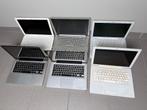Lot van 6 Apple-laptops voor onderdelen, €17 per stuk, Computers en Software, Apple Macbooks, Ophalen, Niet werkend