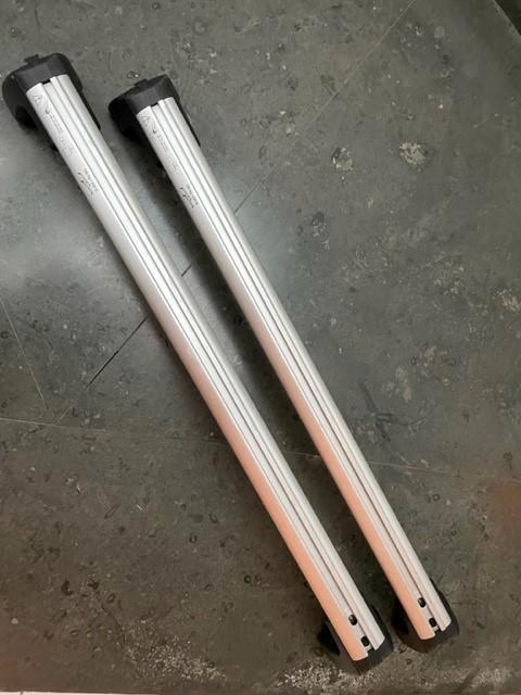 Barres de toit MERCEDES CLK en aluminium léger, Autos : Divers, Porte-bagages, Comme neuf, Enlèvement