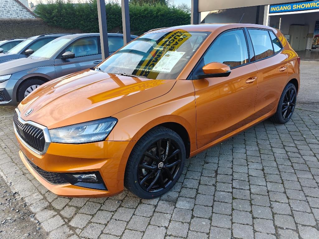 SKODA FABIA 1.0 TSI DSG Selection, Auto's, Skoda, Bedrijf, Te koop, Fabia, ABS, Airbags, Airconditioning, Android Auto, Apple Carplay