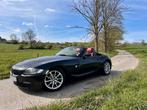 BMW Z4 – Cabrio – Zwart met rood leder interieur – Gekeurd, Auto's, BMW, Achterwielaandrijving, 1995 cc, 110 kW, 4 cilinders