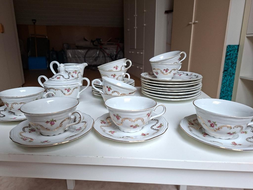 Romantisch Bavaria koffieservies, Ophalen