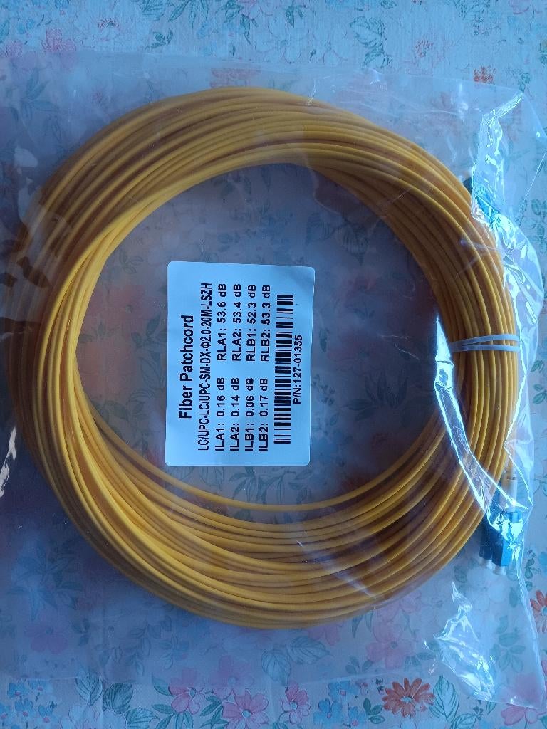 glasvezel patchkabel, Ophalen