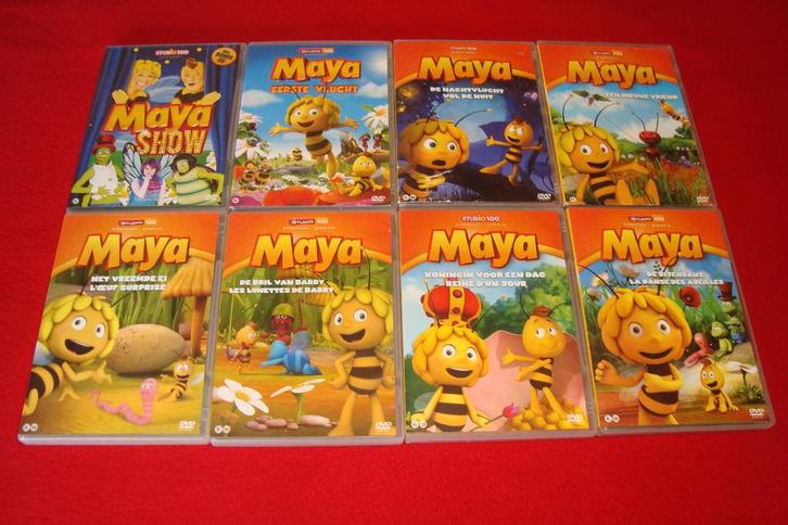 12 dvd's maya de bij, Cd's en Dvd's, Dvd's | Kinderen en Jeugd, Ophalen of Verzenden