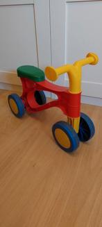 Eerste fiets vierwieler 4 wielen loop fiets, Fietsen en Brommers, Fietsen | Driewielers, Ophalen of Verzenden, Gebruikt
