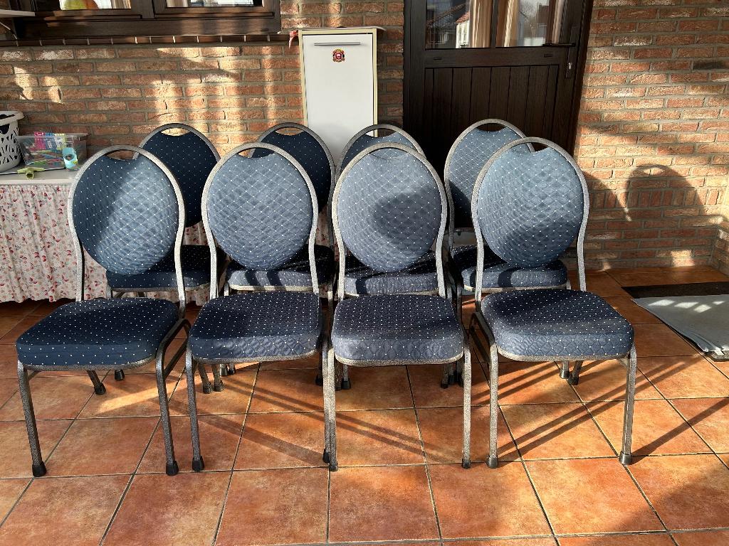 Stoelen, Maison & Meubles, Chaises, Comme neuf, Enlèvement, Cinq, Six Chaises ou plus, Tissus