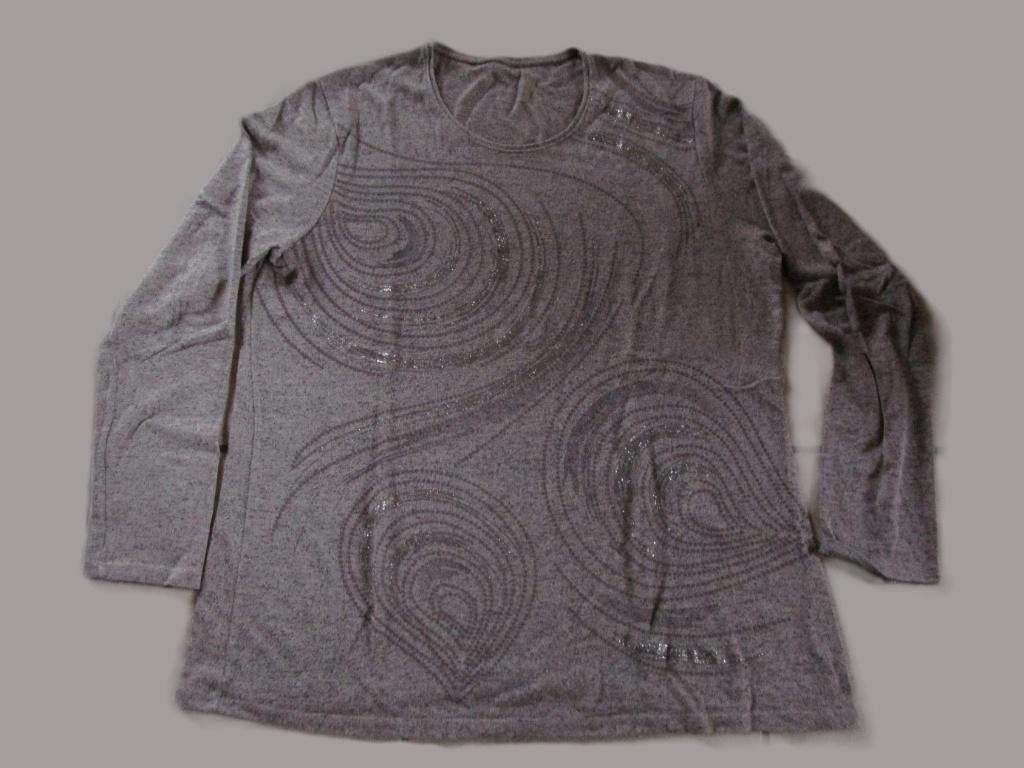 Damesblouse maat XL merk Textil Karntner, Bruin, Maat 46/48 (XL) of groter, Ophalen of Verzenden, Gedragen