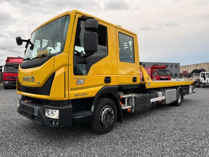 Iveco ML120E22*477000 KM*takelwagen met dubbele cabine, Auto's, Vrachtwagens, Bedrijf, Te koop, ABS, Achteruitrijcamera, Adaptive Cruise Control