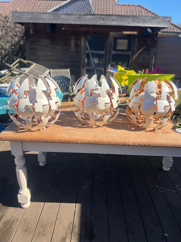 3 IKEA lampen, Ophalen, Zo goed als nieuw, Minder dan 50 cm