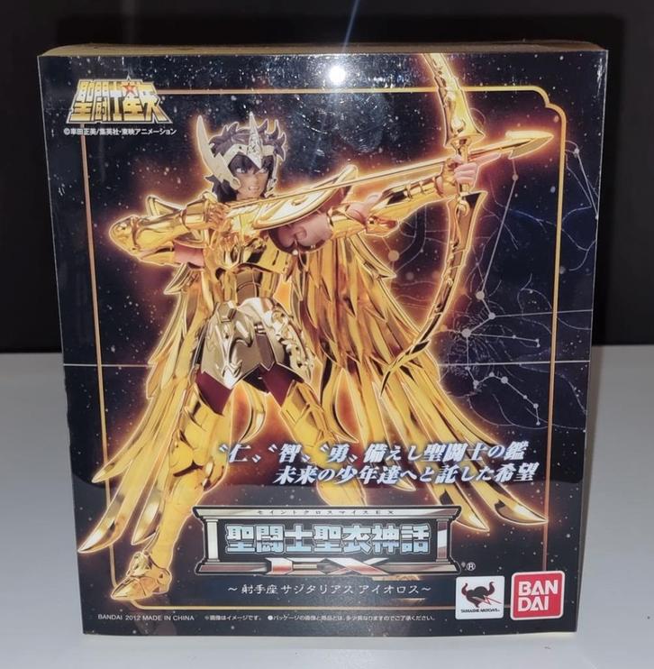 Saint Seiya Myth Cloth Ex Aiolos Sagittaire Sagittarius V1, Collections, Statues & Figurines, Neuf, Fantasy, Enlèvement