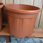 Mooie heel grote Italiaanse kuip / plantenpot D50, 13€/st, Kunststof, 40 cm of meer, Rond, Ophalen of Verzenden