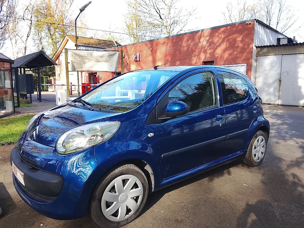 Citroen C1 1100cc automaat, Auto's, Automaat, Stof, 50 kW, Zwart