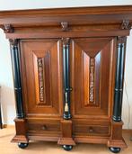 Originele Groenlose Kolomkast. Massief Eiken. Perfecte st., Huis en Inrichting, Kasten | Kleerkasten, Ophalen