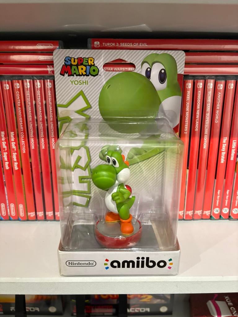 Amiibo Yoshi (Super Mario Collection) - first edition, Ophalen of Verzenden, Nieuw