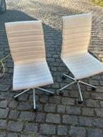 6 mooie leder look stoelen te koop, Enlèvement