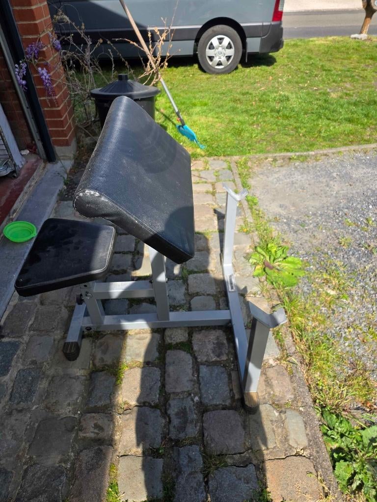 Banc à Biceps, Enlèvement, Comme neuf, Bras, Banc d'exercice