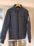 Blauwe jongensjas maat 176 met kap in kraag, Kleding | Heren, Ophalen, Blauw, Overige maten, Zo goed als nieuw