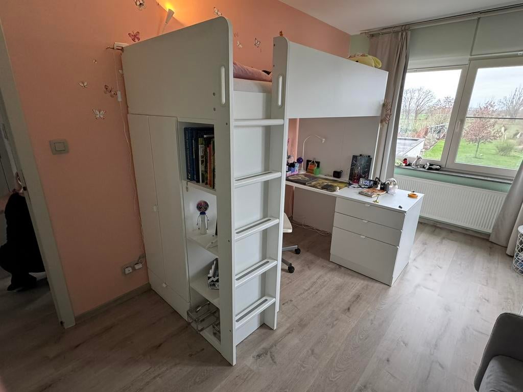 Hoogslaper ikea, Huis en Inrichting, Slaapkamer | Bedden, Ophalen