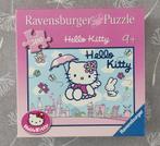 puzzel hello Kitty, Ophalen of Verzenden, Meer dan 50 stukjes, Gebruikt