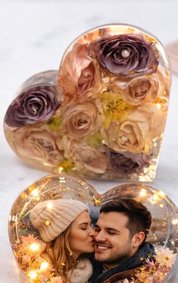 Epoxyhars Hart, Antiek en Kunst, Kunst | Overige Kunst, Ophalen of Verzenden