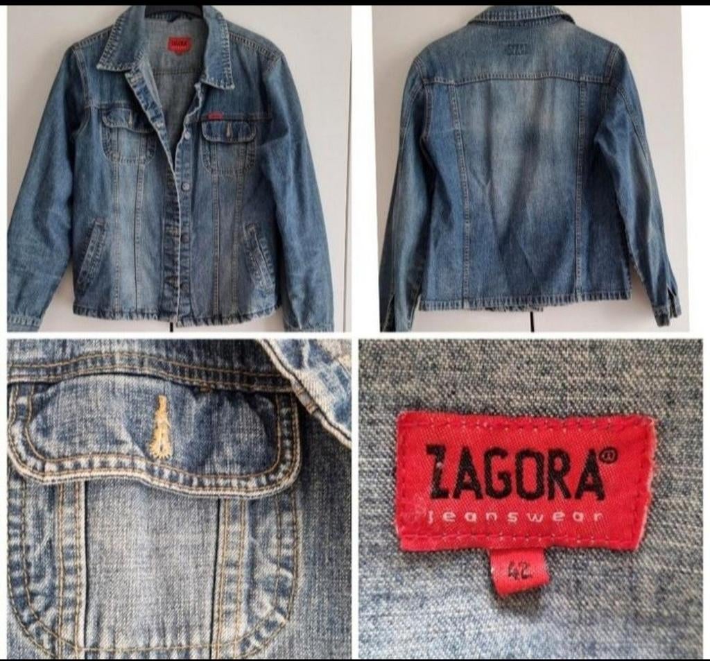 Jeansvestje perfecte staat, Kleding | Dames, Jasjes, Kostuums en Pakken, Ophalen of Verzenden, Zo goed als nieuw