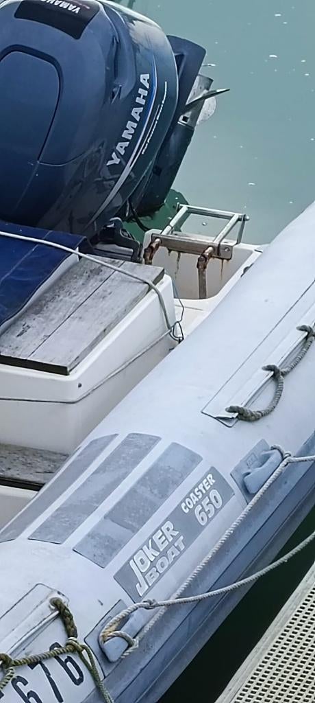 Rib boot + aanhangwagen, Watersport en Boten, Ophalen, Gebruikt, Yamaha, Benzine