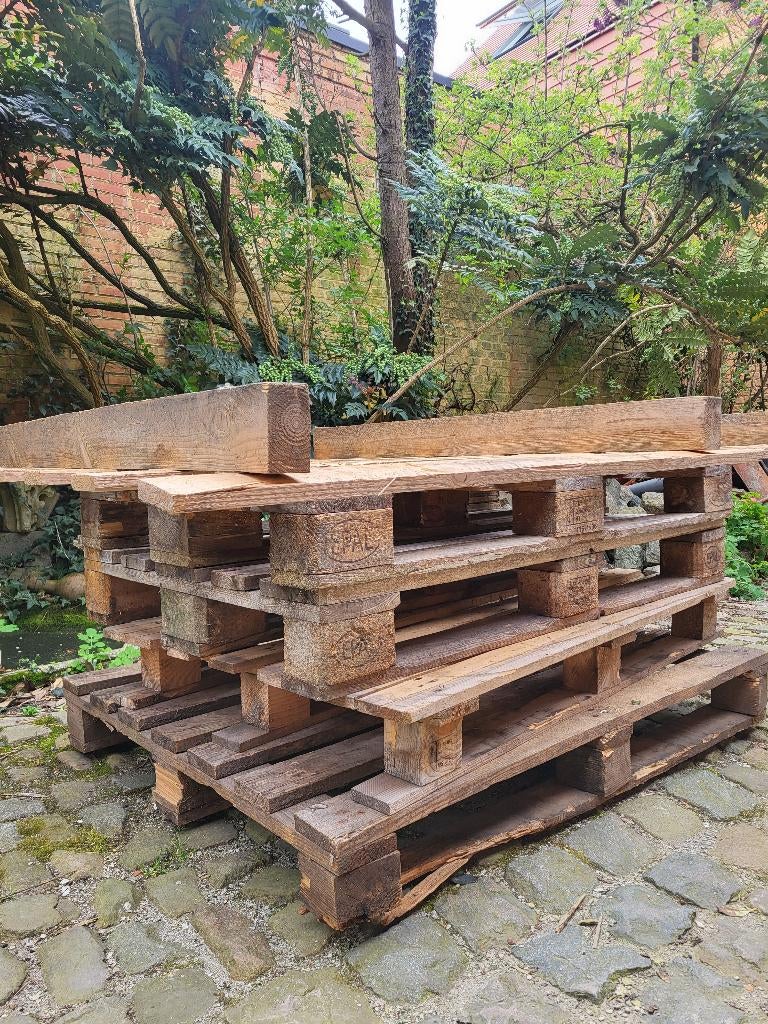 Gratis (euro)paletten, Doe-het-zelf en Bouw, Hout en Planken, Ophalen, Gebruikt, Pallet