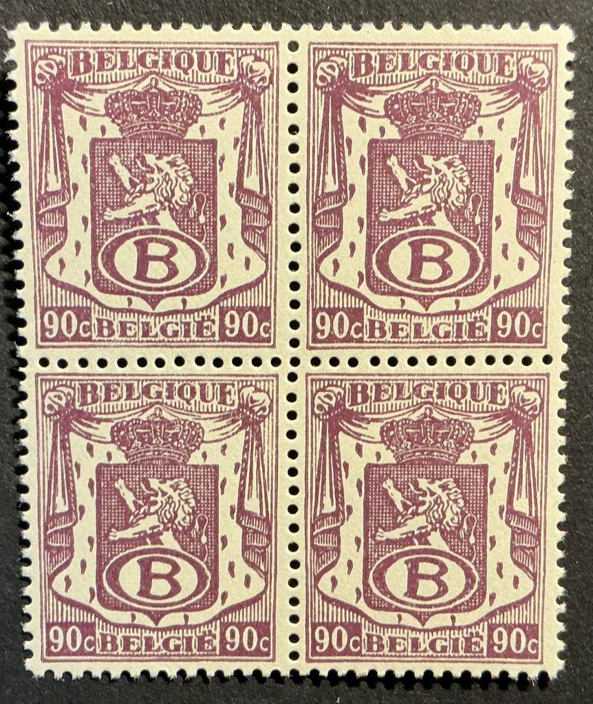 LOTVERKOOP 416. OBP S41. MNH. Blok., Orginele gom, Ophalen of Verzenden, Postfris, Postfris
