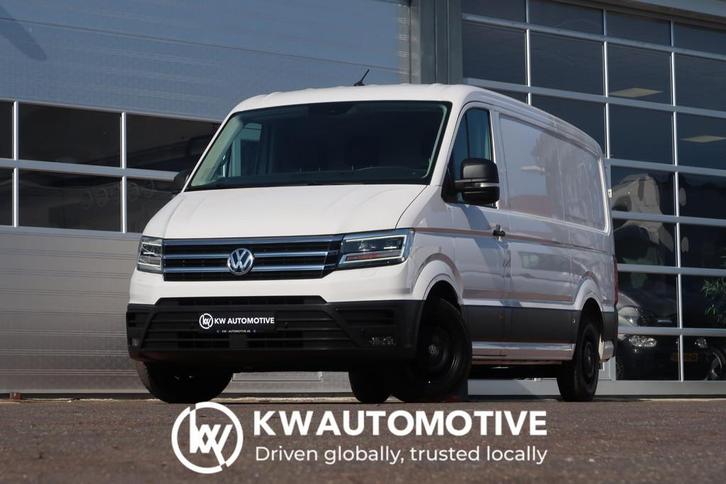 Volkswagen Crafter 35 2.0 TDI L3H2 AUT/ LED/ CAMERA/ ACC/ NA, Auto's, Bestelwagens en Lichte vracht, Bedrijf, Te koop, ABS, Achteruitrijcamera