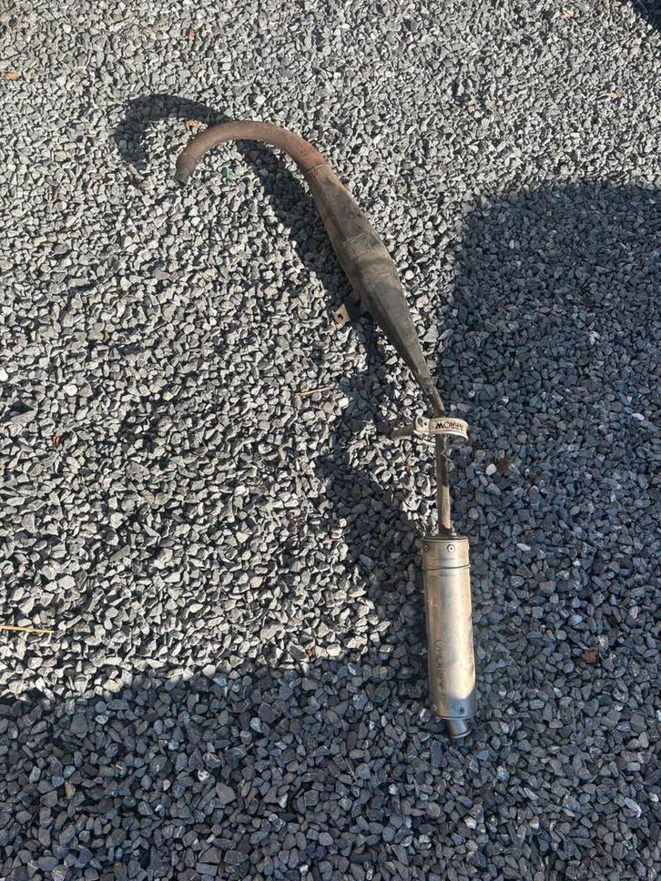 Arrow uitlaat voor Yamaha tzr 50/mbk x-power 50, Fietsen en Brommers, Brommeronderdelen | Algemeen, Zo goed als nieuw, Ophalen of Verzenden